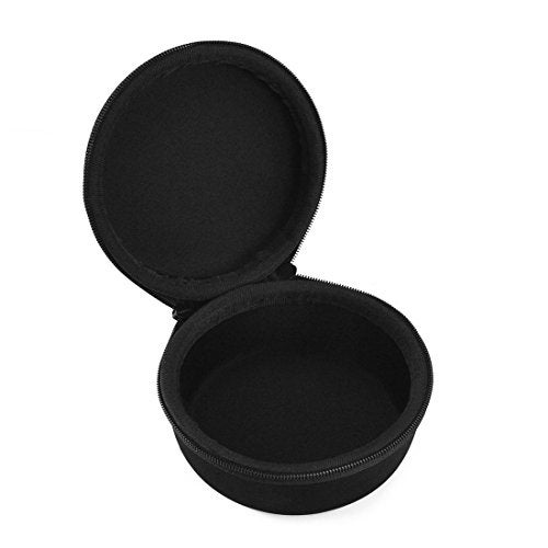 Geekria Shield Headphones Case Compatible with Koss Porta Pro PP, Sony Xperia Ear Duo True, Replacement Hard Shell Travel Carrying Bag (Black) - Image 3
