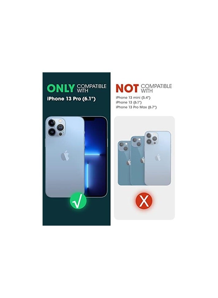 SUPCASE [Unicorn Beetle Mag Series] Case Designed For iPhone 13 Pro, 6.1" (2021), Premium Hybrid Protective Clear Case Compatible With MagSafe - Azure - Image 2