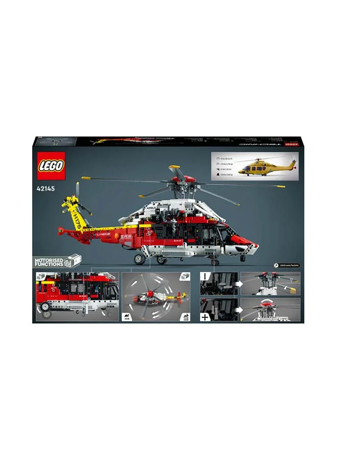 ليغو Technic Airbus H175 Rescue Helicopter 42145 Toy Building Kit For Kids Aged 11+; A Search And Rescue Toy Helicopter To Build And Explore; Learn How A Helicopter Works (2,001 Pieces)