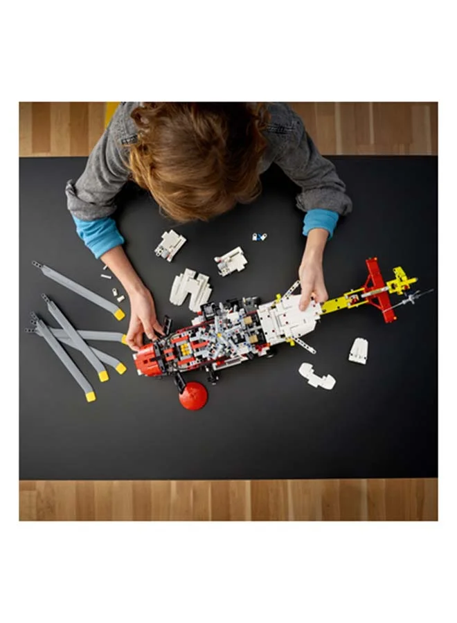 ليغو Technic Airbus H175 Rescue Helicopter 42145 Toy Building Kit For Kids Aged 11+; A Search And Rescue Toy Helicopter To Build And Explore; Learn How A Helicopter Works (2,001 Pieces)