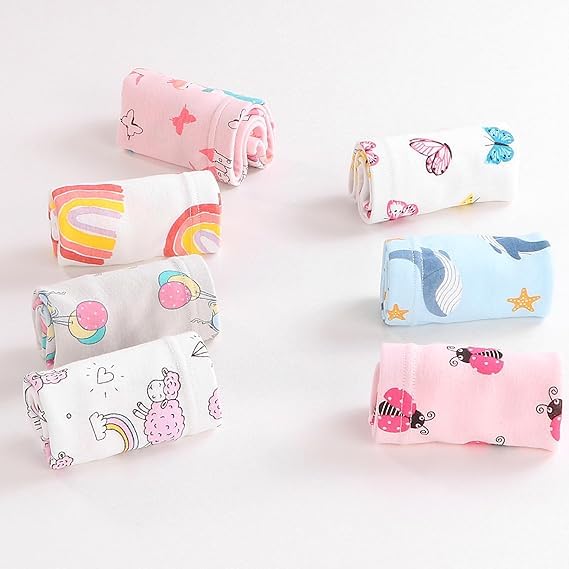 TEDDYIFY Kids Series Baby Underwear Little Girls' Cotton Boyshort Panties (Colors and Prints May Vary) - Image 4