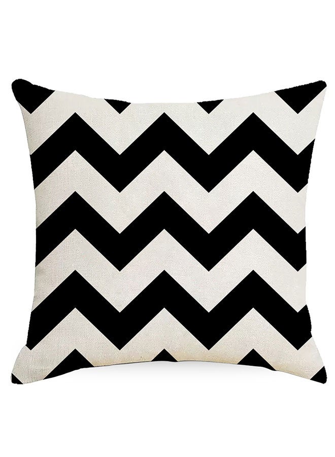 4-Piece Throw Pillow Covers 18x18 Inch Squre Linen Breathable Modern Geometric Pillow Cushion Case,Decorative Sofa Pillow Case Set for Couch,Sofa,Chair,Car,Bedroom,Living Room - Image 3