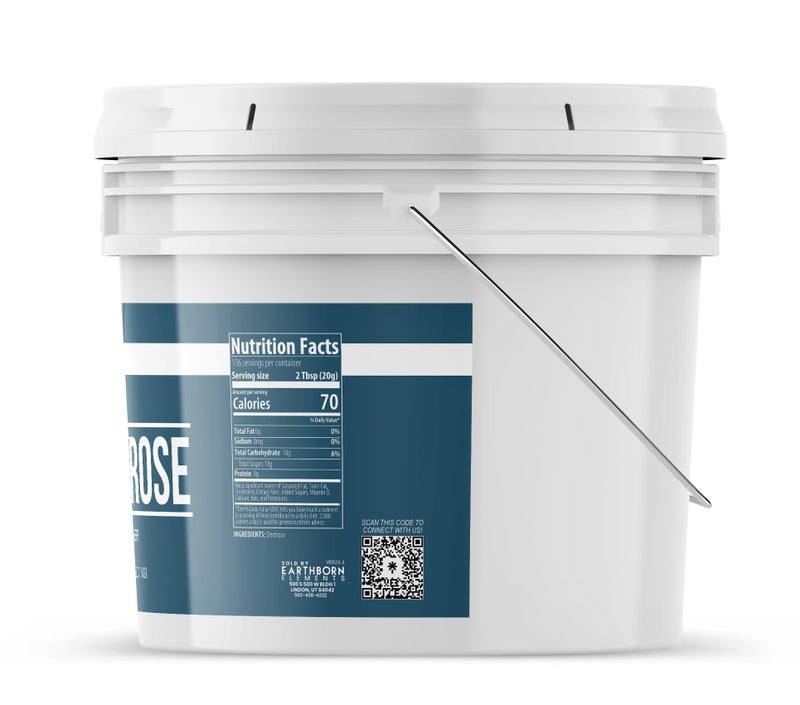 earthborn elements ديكستروز إيرثبورن إليمنتس (1 جالون)، بديل السكر، نقي دائمًا، تعزيز التمارين - Image 3