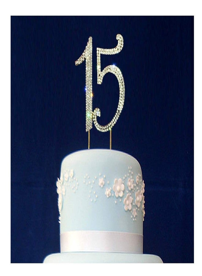 Scotamalone15 Cake Topper Premium Bling Rhinestone Diamond Gems - Image 4