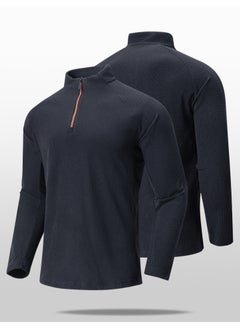 KUYING New Standing Collar Checkered Sports Top  - Image 2