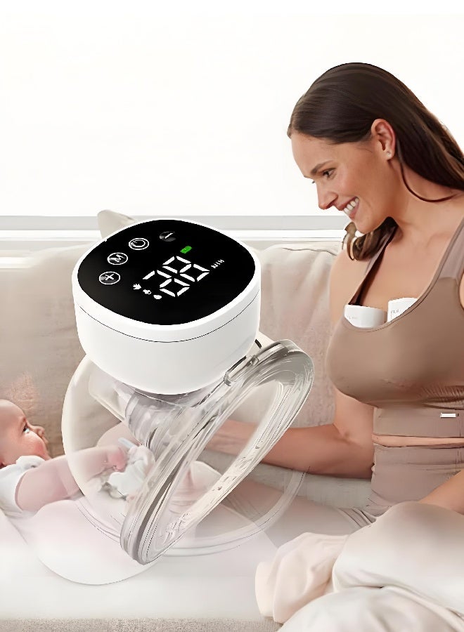 Koogis Wearable Breast Pump Hands Free Low Noise, Electric Breast Pump Comes with 24mm Flanges, 6 oz, 2 Pack - Image 2
