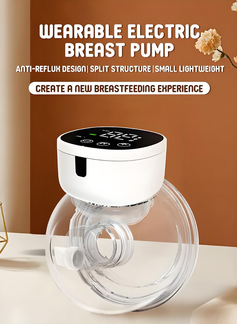 Koogis Wearable Breast Pump Hands Free Low Noise, Electric Breast Pump Comes with 24mm Flanges, 6 oz, 2 Pack - Image 3