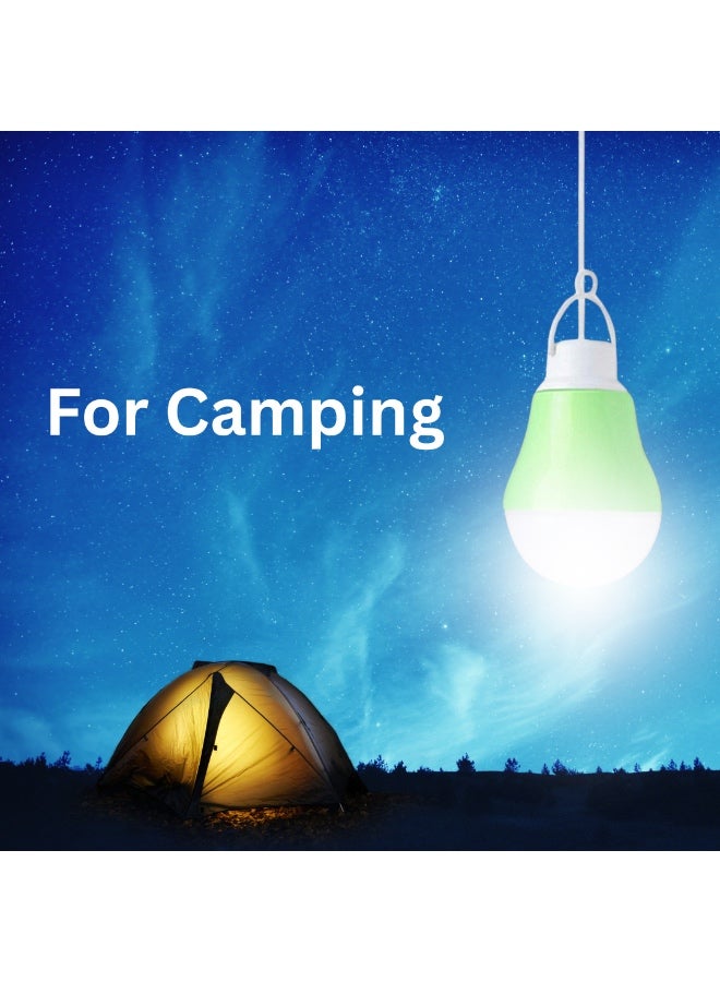 USB LED Light Bulb – Portable Emergency Camping Light for Tent, Outdoor & Home Use – Cool White, Energy-Efficient USB Powered Lamp for Power Bank, Laptop, or Adapter – Lightweight & Durable - Image 2