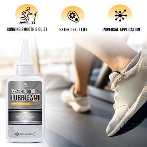 DecorRom Silicone Treadmill Lubricant - 7oz Treadmill Lube with Application Tubes, 100% Silicone Oil for Most Treadmill Lubrication - High Temperature Resistant, Non-Toxic Odorless Treadmill Oil - Image 4