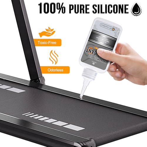 DecorRom Silicone Treadmill Lubricant - 7oz Treadmill Lube with Application Tubes, 100% Silicone Oil for Most Treadmill Lubrication - High Temperature Resistant, Non-Toxic Odorless Treadmill Oil - Image 3
