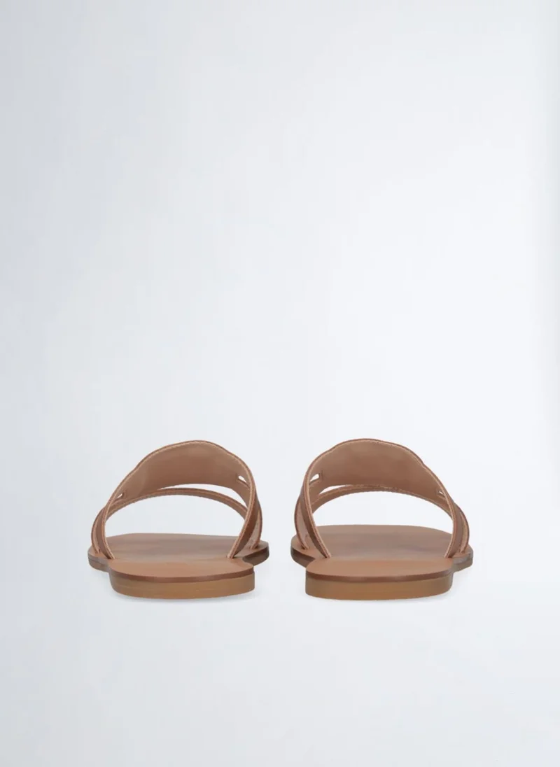Liu Jo Flat sandals with logo