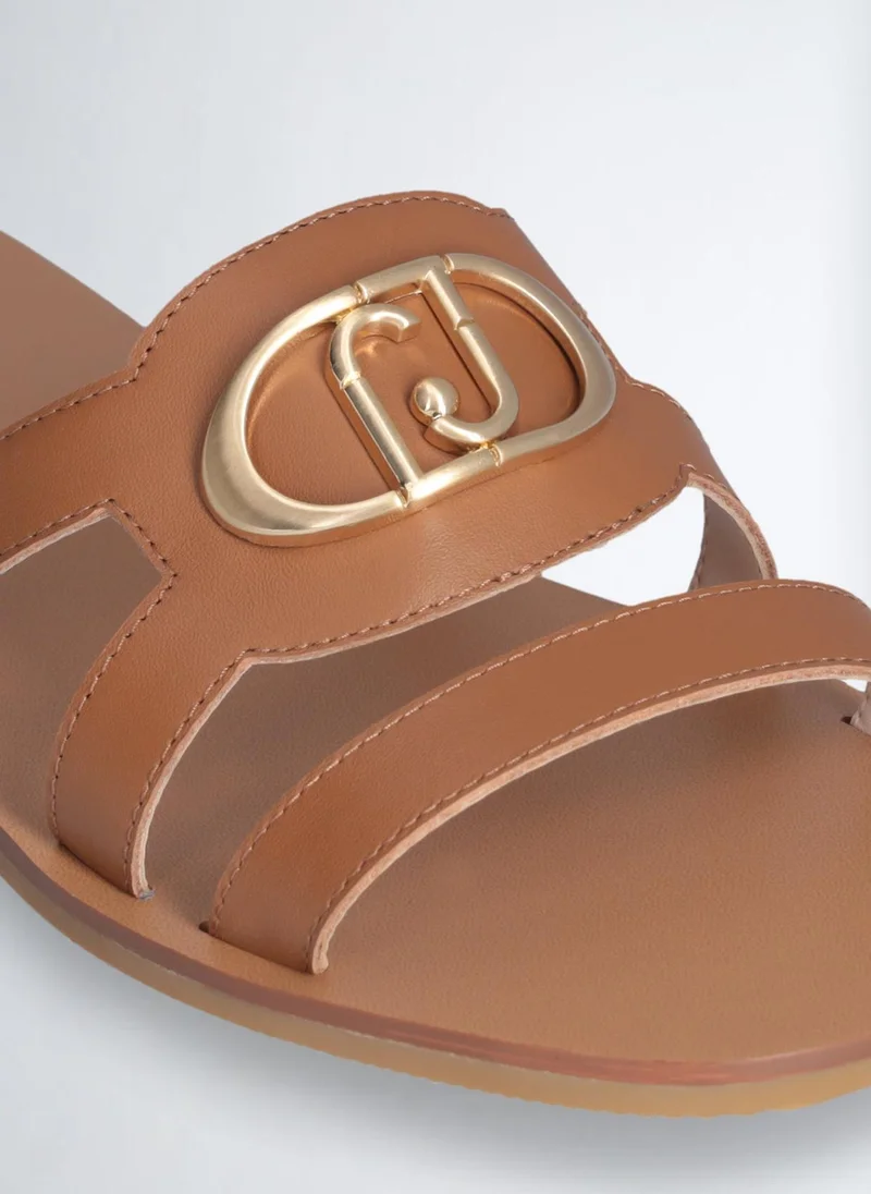 Liu Jo Flat sandals with logo