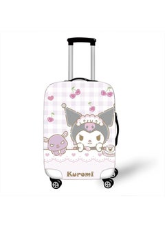 Y&D Kuromi Luggage Cover Water-Washable Suitcase Cover Spandex Elastic Luggage Protective Covers Travel Accessories Suitable for 18-32 Inch Trolley Case for Business Trip School Daily Using  - Image 1