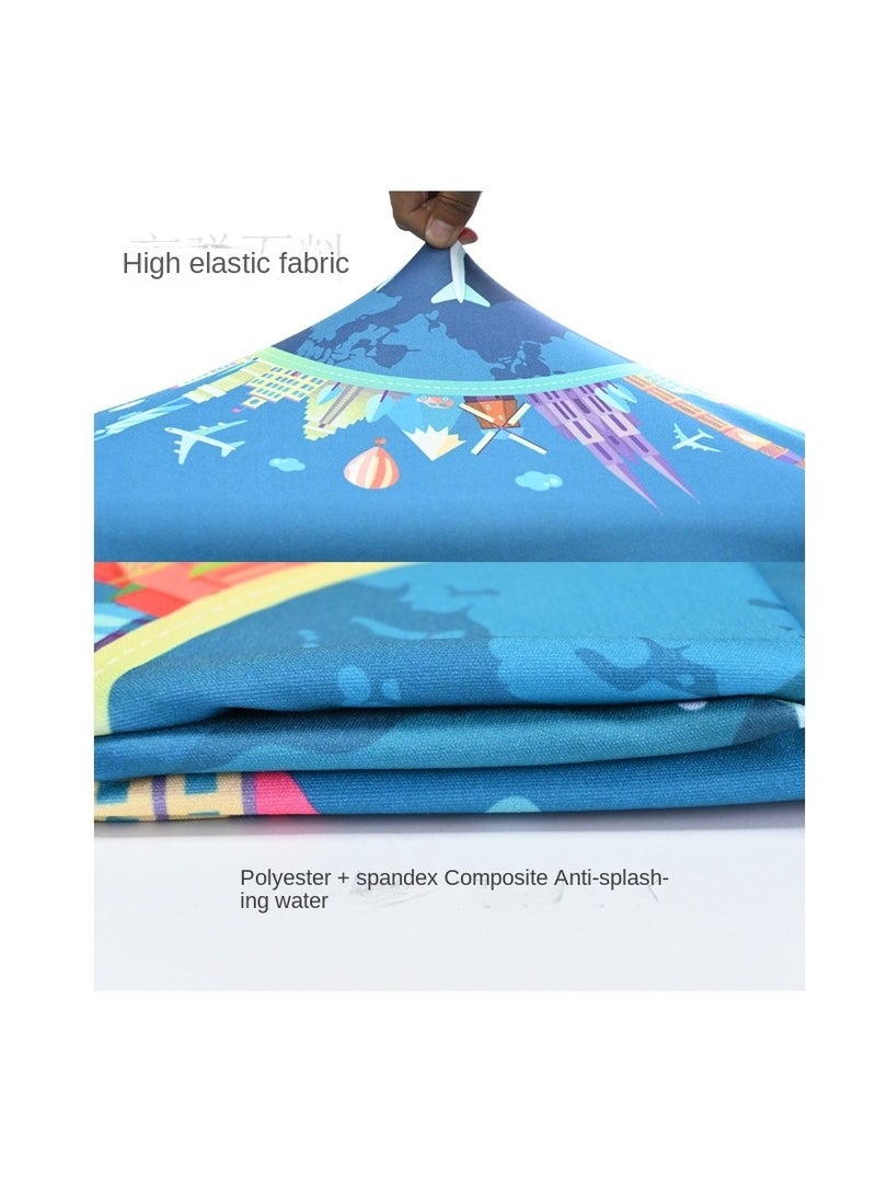 Y&D Kuromi Luggage Cover Water-Washable Suitcase Cover Spandex Elastic Luggage Protective Covers Travel Accessories Suitable for 18-32 Inch Trolley Case for Business Trip School Daily Using - Image 2