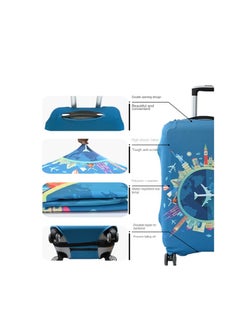 Y&D Kuromi Luggage Cover Water-Washable Suitcase Cover Spandex Elastic Luggage Protective Covers Travel Accessories Suitable for 18-32 Inch Trolley Case for Business Trip School Daily Using  - Image 3