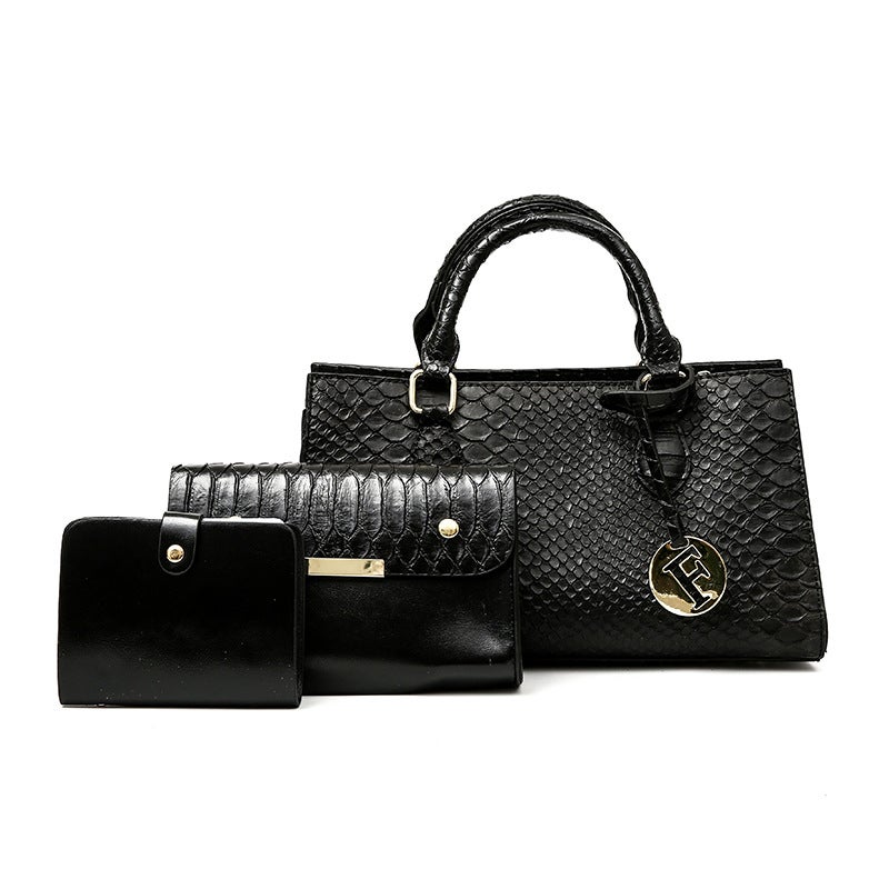 High-End Light Luxury Niche Snakeskin Pattern Handbag For Women Trendy Shoulder Crossbody Bag - Image 2