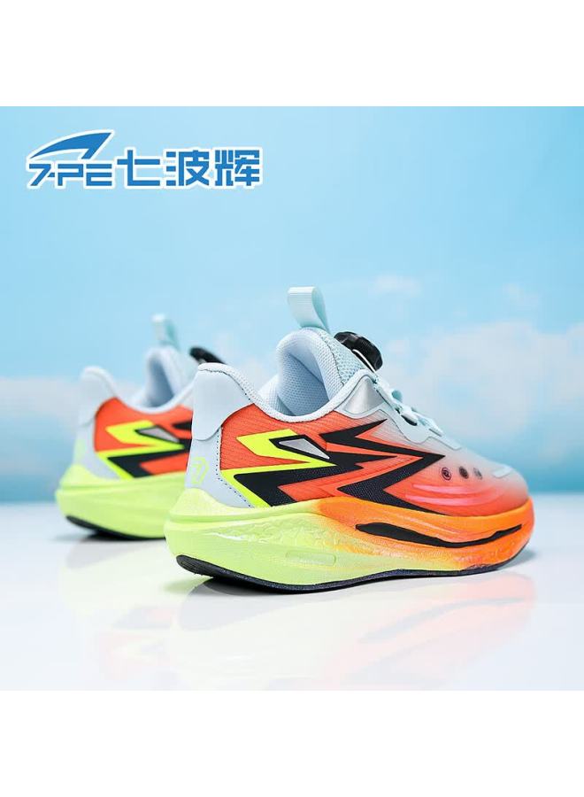 7-pe Boys' Shoes Spring New Breathable Mesh Lightweight Running Shoes Soft Sole Double Mesh Kids Sports Shoes