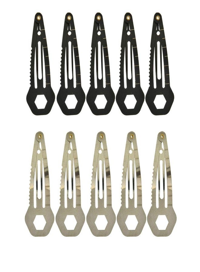 VinBee Self Defence Hair Clips For Women, Multi-Functional Hair Barrettes Mini Pins Stainless Steel, Self-Defense EDC Survival Kit-10 Pack - Image 1