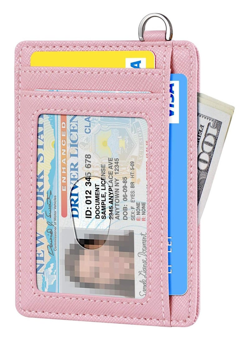Slim Card Holder, Front Pocket Wallets, RFID Blocking, Minimalist Wallet - Image 1