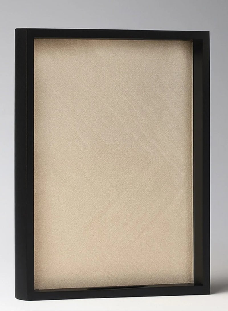 صينية تقديم خشبية بقاعدة زجاجية،(محبب) تصميم فاخر - Image 3