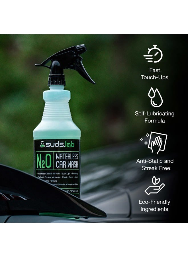 suds.lab Suds Lab N2O Waterless Car Wash for Fast Touch Ups, Auto Detailing Exterior Cleaner - Image 3