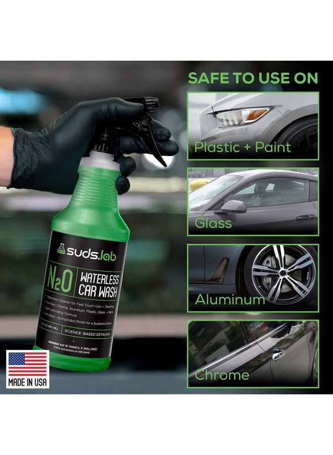 suds.lab Suds Lab N2O Waterless Car Wash for Fast Touch Ups, Auto Detailing Exterior Cleaner - Image 2
