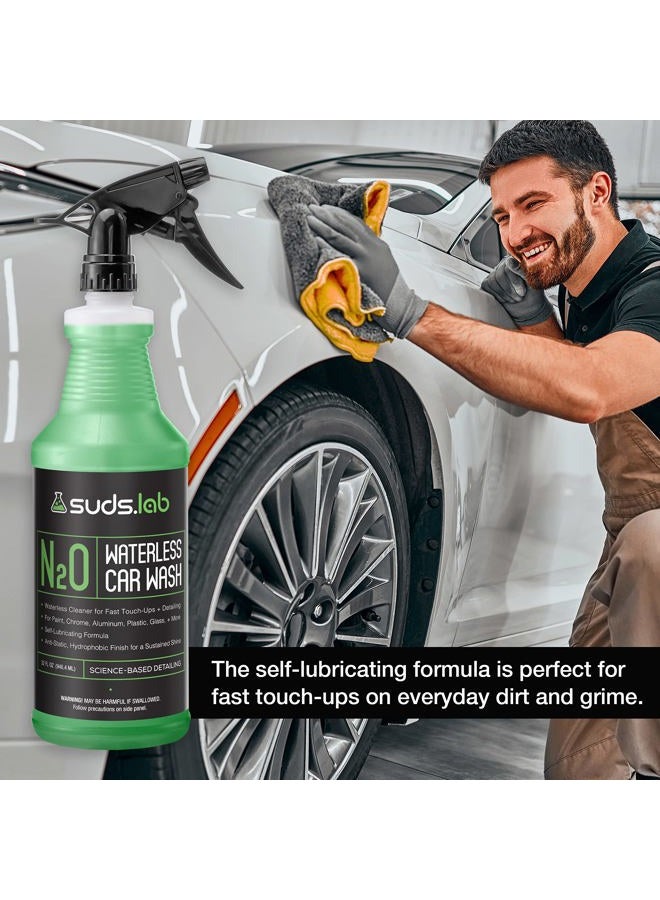 suds.lab Suds Lab N2O Waterless Car Wash for Fast Touch Ups, Auto Detailing Exterior Cleaner - Image 5