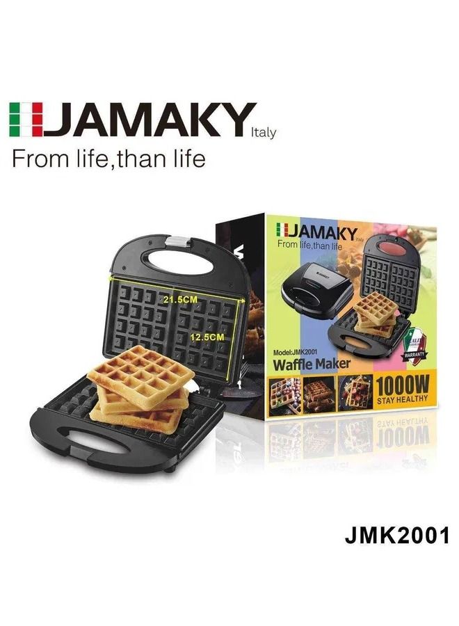 Jamaky Italy صانع الوافل 1000 وات - Image 1