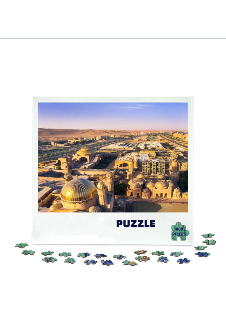 Anna 1000-Piece Scenic Puzzle for Home Decor and Leisure Activities - Image 1