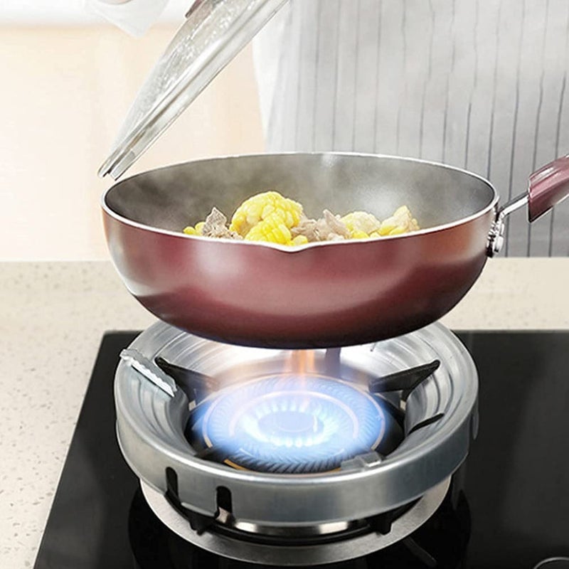 FOKRIM FOKRIM Gas Stove Wok Ring Stove Metal Wok Rack Trivets Cook top Range Pan Holder for Gas Hob Home Kitchen Stand Pack Of 1  - Image 3