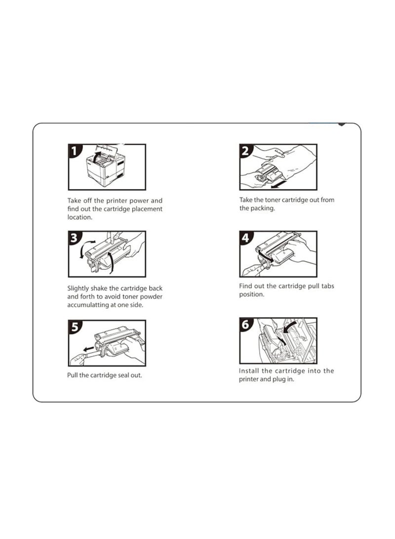 Terabyte TN243 TN247 Cyan Toner Cartridge compatible for Brother DCP-L3510CDW DCP-L3550CDW HL-L3210CW HL-L3230CDW HL-L3270CDW MFC-L3710CW MFC-L3730CDN MFC-L3750CDW MFC-L3770CDW - Image 2