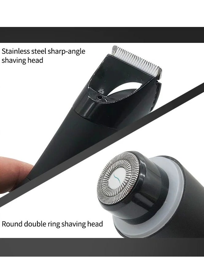 Prime by javaudan 2-in-1 Waterproof Electric Beard Trimmer & Body Groomer for Men – Cordless USB Rechargeable Dual Speed IPX7 Washable 2-Hour Use  - Image 2