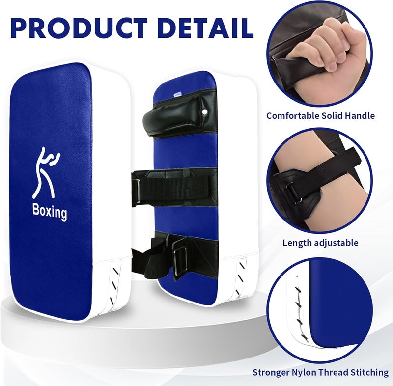 LuiceABC One Karate Taekwondo Boxing Kick Punch Adjustable Soft Shield Durable Training Pad for Boxing, Training and Protecting Your Palm, Wrist and Decreasing The Shock - Image 5