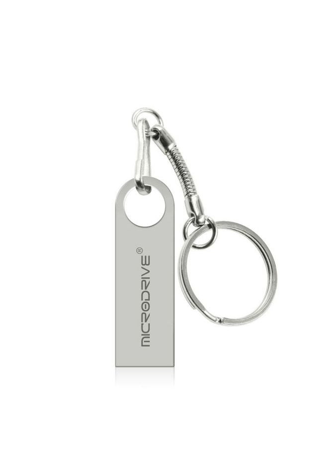 BURAQ MicroDrive 16GB USB 2.0 Metal Waterproof High Speed U Disk(Grey)  - Image 1