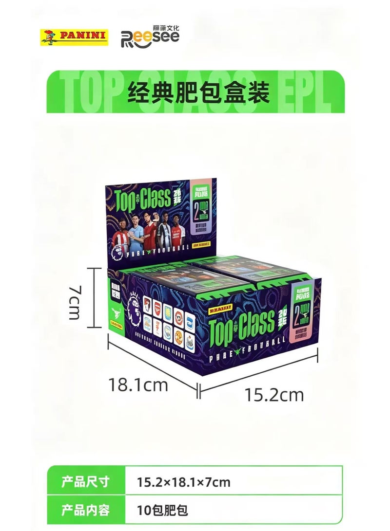Panini 2025 EPL TOP CLASS Classic Retail Fat Pack (26 cards) - Image 3