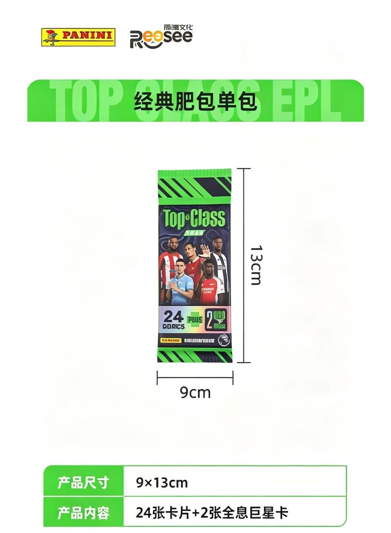Panini 2025 EPL TOP CLASS Classic Retail Fat Pack (26 cards) - Image 4