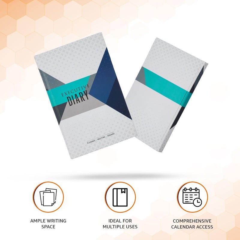 COI Undated 2025 Diary | Hard Bound Daily & Yearly Personal Organizer | For Him & Her | Goal Setting & Productivity Tools - Image 5