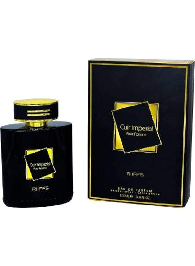 RIIFFS Cuir Imperial Pour Femme Eau De Perfume For Men 100 Ml