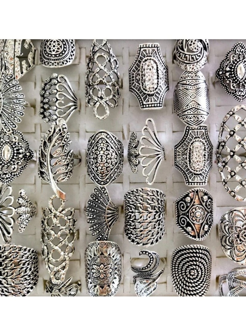 STRATEG 8 Sterling Rings Mix Size Ring - Image 4