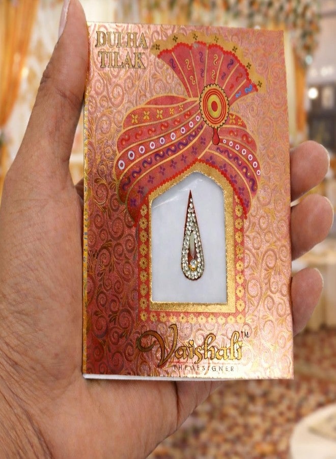 فاما مجموعة فاما فاشنز المكونة من 3 قطع من البيندي على شكل دمعة مرصعة بأحجار كريمة عنابية اللون وأحجار الراين الكريستالية البيضاء، قابلة لإعادة الاستخدام، لتزيين جبين العروس والعريس (بيندي مرصعة بأحجار عنابية اللون). - Image 5