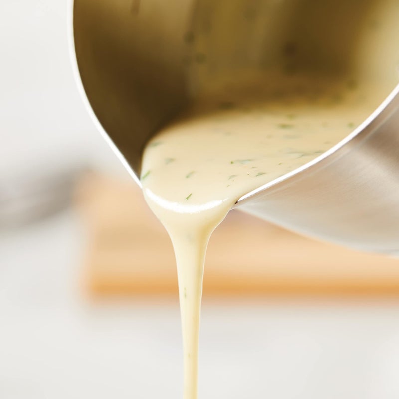 KitchenAid قدر مطبخ كايد 71026 بقاعدة ثلاثية الطبقات من الفولاذ المقاوم للصدأ المصقول مع فتحات صب، سعة 1.5 لتر - فولاذ مقاوم للصدأ مصقول - Image 2