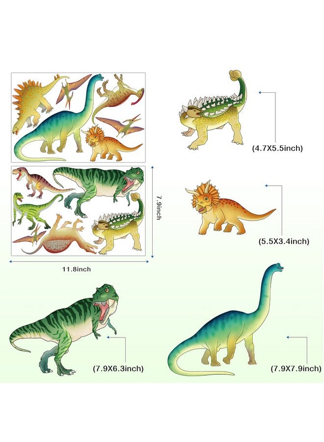 mesu Dinosaur Glow In The Dark Stickers Luminous Wall Decals Ceiling Decor For Boys Room Nursery Kids Gift Dinosaur - Image 5
