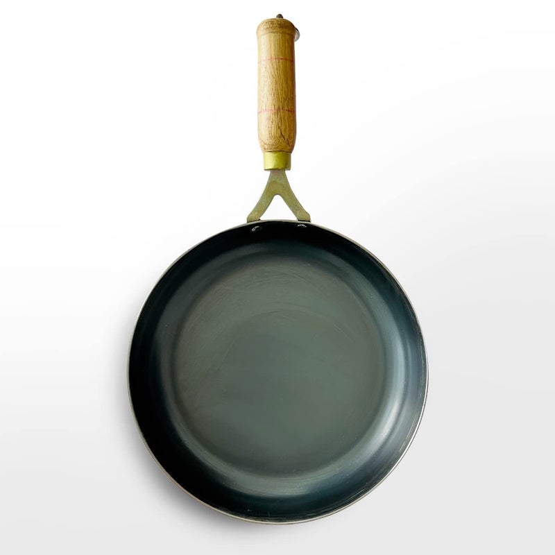 HaRvic HaRvic Aluminium Alloy Marble Finish Kitchen Non Stick Frying pan Wooden Handle for Induction Cookware Safe for Dish Washer Iron Frying Pan 24cm 26cm  - Image 3