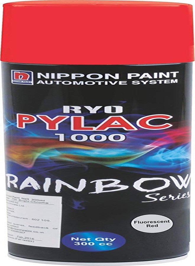 Nippon Paint طلاء نيبون RINY147608، أحمر فلورسنت 300 مل - Image 1