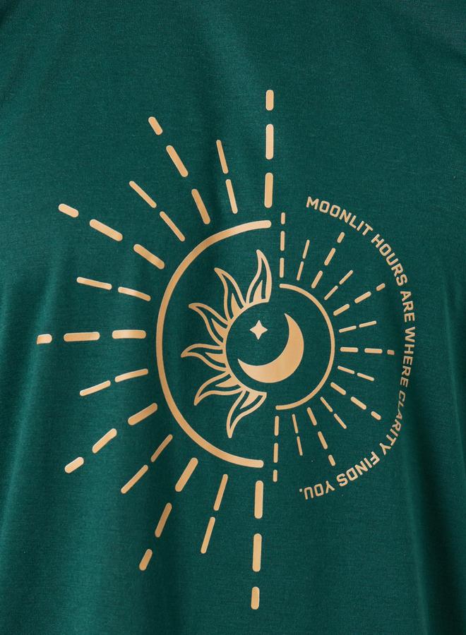 Styli Men Oversized Printed T-Shirt and Shorts Set - Image 3