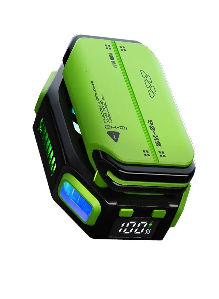Oaktree X111 Magnetic Gaming Phone Cooler Fan with 1800mAh Rechargeable Battery - Image 1