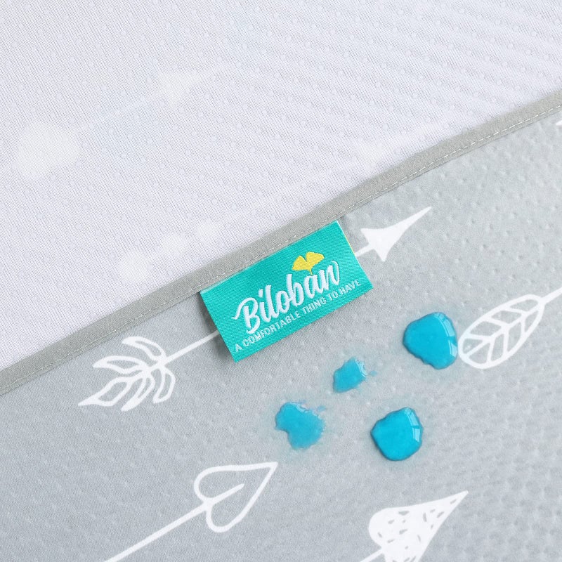 Biloban Splat Mat 2 Pack for Under High Chair & Arts & Crafts & Eating Mess, Waterproof Baby Playtime Anti-Slip High Chair Mat for Floor or Table, Reusable & Portable Splash Mat for Under High Chair, 42â€ Ã—46â€ - Image 4