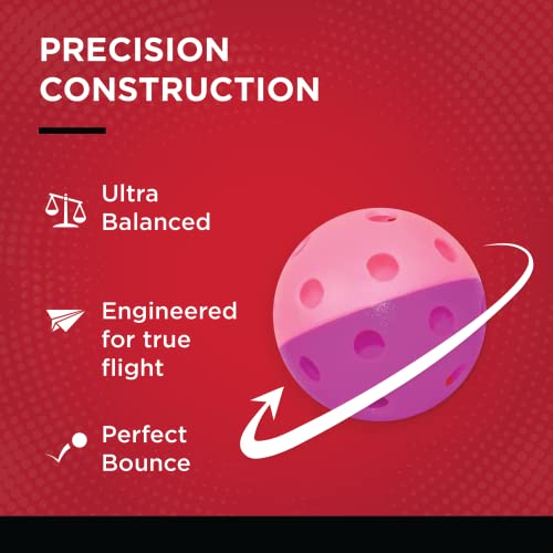 GAMMA Two Tone Recreation Training Indoor Pickleball 12/Pk - Image 4