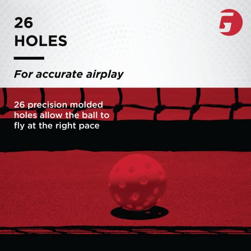 GAMMA Two Tone Recreation Training Indoor Pickleball 12/Pk - Image 5