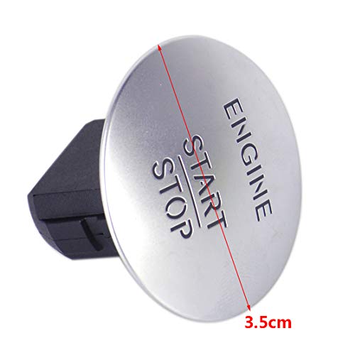 ConPus Keyless Go Start Button Push to Start Button Engine Ignition Switch 2215450714 for Mercedes-Benz C250 C300 CL550 CLA250 CLS350 E350 GL350 GL450 GLA250 GLE350 GLK250 GLK350 ML350 S550 SL500 - Image 3